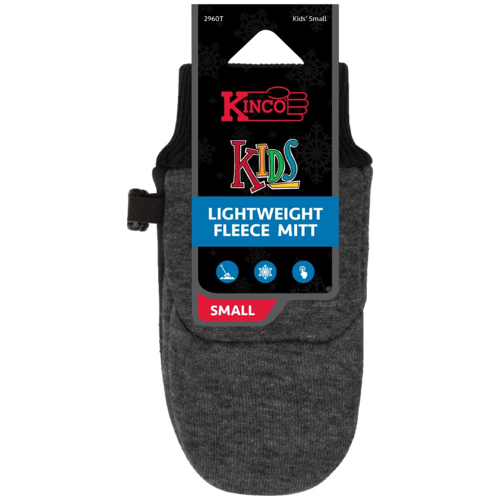 Kinco, 2960T-K, Kids' Lightweight Fleece Mitt, Kids' Small - Image 3